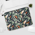 Booms Bag MacBook Air/pro Ultrabook 13-14 Inç Su Geçirmez Fermuarlı Darbe Önleyici Laptop Notebook Çantası-Herb - Koyu Yeşil