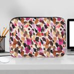 Booms Bag MacBook Air/pro Ultrabook 13-14 Inç Su Geçirmez Fermuarlı Darbe Önleyici Laptop Notebook Çantası-Paint - Renkli