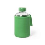 Boomug Neopren Kılıflı Cam Matara 600 ml Yeşil