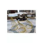 Boons Serpens Zigon Sehpa - Gold