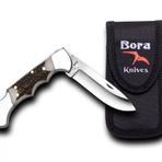 Bora 210 Bp Ergonomik Yuvarlak Uçlu Boynuz Saplı Çakı