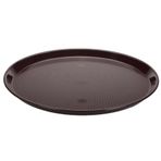 Bora 355 mm Plastik Yuvarlak Gastronomi Kaymaz Tepsi
