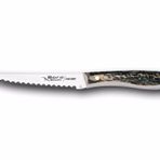 Bora 722 B Et Kesme Boynuz Saplı Klasik Bıçak