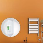 Bora Bora Elektrikli Havlupan 300 Watt 500X800 Beyaz (Onoff Düğmeli)