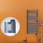 Bora Bora Elektrikli Havlupan 500X1200 Antrasit Ktx4 600 Watt Spiral Kablolu