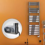 Bora Bora Elektrikli Havlupan 600 Watt 500X1600 Krom (Thesis Termostat)