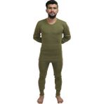 Bora Nano Asker Uzun Kol Takım Örgü İçlik - Kışlık İçlik - Haki