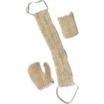 Bora Uzun Sisal Lif Sisal El Lif Eldiven Sisal Bora Lif 3 Lü Set