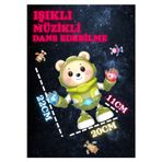 Boratila Toys Dans Eden Işıklı Müzikli Hayvan Astronot Oyuncağı - Uzay Keşif Timi