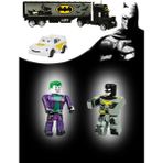 Boratila Toys Süper Kahraman Blok Oyuncak Seti: 2 Figürlü Batman Joker Tır ve Araba Seti Minecraft Temalı