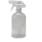 BORBEX Boş Fısfıs Şeffaf Sprey Şişe 500 Ml 25 Adet [Kimyasala Dayanıklı] 86974317016439