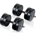 Borçin 20 kg Halter Dambıl Ağırlık Seti