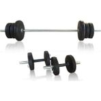 Borçin 40 kg Halter Dambıl Ağırlık Seti
