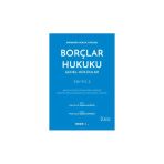 Borçlar Hukuku Cilt : 1/2 (O.G.Antalya) 2.Baskı O. Gökhan Antalya 26 2019/10