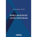 Borçlar Hukuku Genel Hükümler - Bilgehan Çetiner