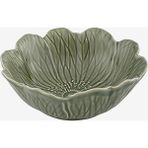 Bordallo Pinheiro Flora Gri Seramik Servis Kasesi 17 Cm