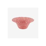 Bordallo Pinheiro Maria Flor Pembe Seramik Servis Kasesi 16 Cm
