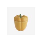 Bordallo Pinheiro Pepper Sarı Seramik Saklama Kabı 22 Cm