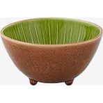 Bordallo Pinheiro Tropical Fruits Yeşil Seramik Servis Kasesi 14 Cm - Sofra Grubu
