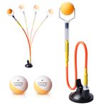 BORDEAG Profesyonel masa tenisi antrenman robotu, Spin Trainer masa tenisi, masa tenisi antrenörü, ping pong antrenörü, PVC ping pong antrenman aleti, masa tenisi topları ile antrenman için