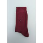 Bordo Bambu Soket Uzun Çorap