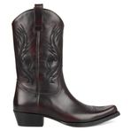 Bordo Erkek Kovboy Çizmesi Bordo 41