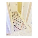 Bordo Halı Yıkanabilir Kaymaz Taban Halı Mutfak Salon Dekor ara hol ve Yolluk Koridor Halısı-1392
