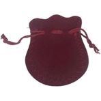 Bordo Kadife Kese Boy 12x10cm Hıdırellez Takı Altın için İpli Kına Gecesi Aksesuar 1 Adet