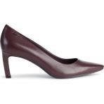Bordo Kadın Deri Stiletto K3496787