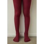 Bordo Kız Çocuk Pretty 90 Denye Mikro Külotlu Çorap - 2 - Kırmızı