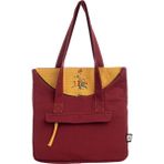 Bordo Küçük Prens Desenli Canvas Kumaş Omuz Çantası - Karışık