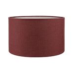 Bordo Lambader Başlığı Çap 35 Cm Kumaş Silindir Lb809
