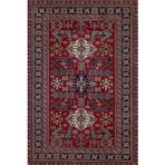 Bordo madalyon Modern Geometrik Etnik Eskitme Desenli Boho Makinada Yıkanabilir Hafif Hav Toz Vermez Leke Tutmaz Kaymaz Taban Dijital Makine Baskı Halı Oturma Odası Salon Yolluk Koridor Mutfak Halısı