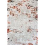 Bordo Pamuk Makinada Yıkanabilir Kaymaz Taban Dijital Makine Baskı Salon Halı-I-Gm_Legro-11542M-300x400