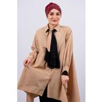Bordo Pratik Hazır Geçmeli Tesettür Bone Sandy Kumaş Taşlı 1456_16
