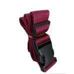 Bordo Renk Valiz Bavul Emniyet Kemeri 1 Adet En 4cm