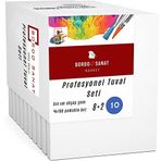 Bordo Sanat 10'lu Profesyonel Tuval Seti 40-40CM