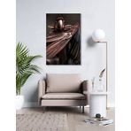 BORDO SANAT 50x75cm Papağan Dekoratif Duvar Kanvas Tablo