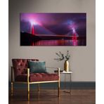 Bordo Sanat BRD-SNT-M-0269 80x40 cm İstanbul Dekoratif Duvar Kanvas Tablo