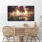 Bordo Sanat BRD-SNT-M-0373 70x40 cm Manzara Dekoratif Duvar Kanvas Tablo