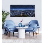 Bordo Sanat BRD-SNT-M-0402 80x40 cm Gece Dekoratif Duvar Kanvas Tablo