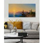 Bordo Sanat BRD-SNT-M-0416 80x40 cm Eski İstanbul Dekoratif Duvar Kanvas Tablo