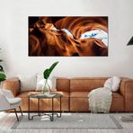 Bordo Sanat BRD-SNT-M-0425 80x40 cm Kanyon Dekoratif Duvar Kanvas Tablo