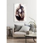 Bordo Sanat BRD-SNT-M-0529 50x75 cm Çellist Dekoratif Duvar Kanvas Tablo