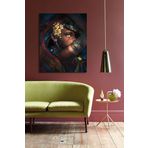 Bordo Sanat BRD-SNT-M-0569 50x60 cm Kadın Dekoratif Duvar Kanvas Tablo