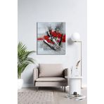 Bordo Sanat BRD-SNT-M-0687 60x75 cm Soyut Dekoratif Duvar Kanvas Tablo