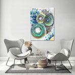 Bordo Sanat BRD-SNT-M-0877 70x100 cm Soyut Dekoratif Duvar Kanvas Tablo