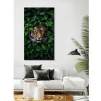 Bordo Sanat BRD-SNT-M-1196 80x140 cm Kaplan Dekoratif Duvar Kanvas Tablo
