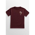 Bordo Tişört Muay Thai Fight The Art Of Fighting Dövüş Minimal Ön Unisex T-shirt Bordo