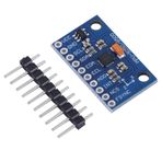 BORDSTRACT 9-Aks Manyetometre Modülü, MPU-9250 16 Bit Jiroskop Hızlanma Manyetik Sensörü 3 ~ 5V Doğru Ölçüm için